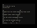 CHORD LIRIK SEBERAPA PANTAS - SHEILA ON 7