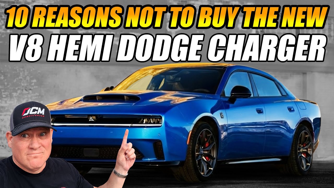 НЕ ПОКУПАЙТЕ НОВЫЙ DODGE CHARGER С ДВИГАТЕЛЕМ V8 HEMI! 10 ПРИЧИН ПОЧЕМУ!