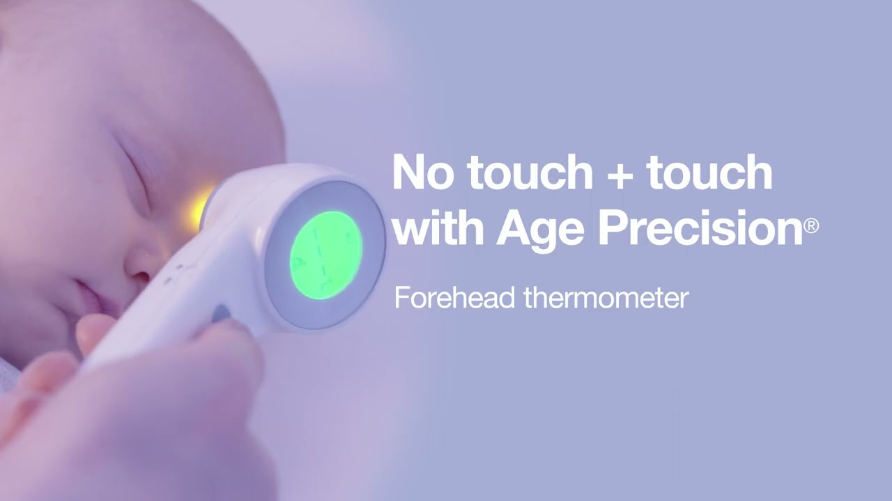 Thermomètre Braun No Touch + Touch - Précision D'Âge - Mode Sans Contact Et Tactile