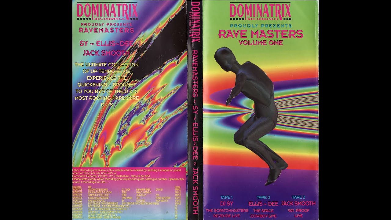 DJ Ellis Dee Dominatrix/Obsession Rave Masters The Space Cowboy Live ...