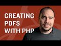 Creating a PDF with PHP, Part 2: Setup