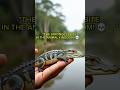 The Ancient Predator That Survived the Dinosaurs! 🐊🦖  #shorts #animals #wildlife #crocodile