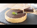 濃厚生チョコタルトの作り方 Rich Nama Chocolate Tart｜HidaMari Cooking