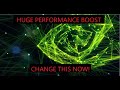 Change this gpu setting now for max performance