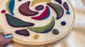 Needle Felted E-Textile Capacitive Sensors Demo