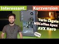 MiiCoffee Apex (AVX): Das ultimative Dedica-Upgrade? [Kurzfassung]