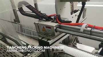Plastic cup Packing machine for KFC cups (laser counter)