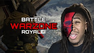 JUST STARTED PLAYING BATTLE ROYALE WARZONE!