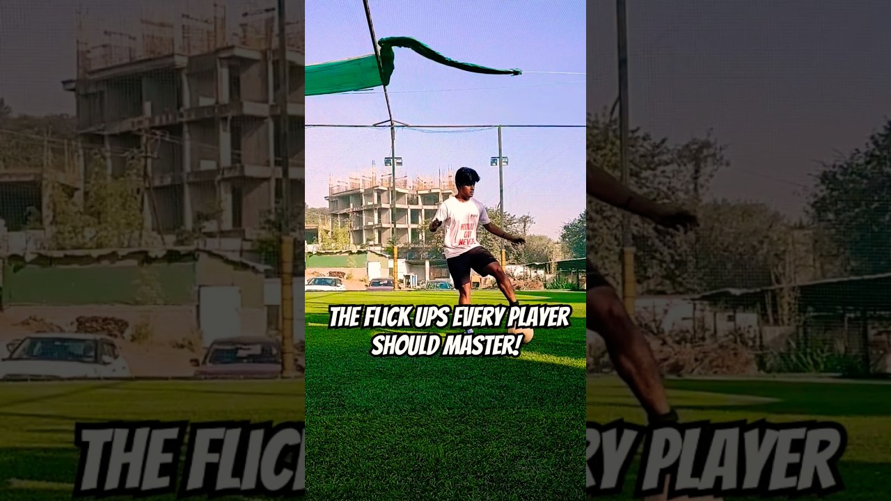 4 Flick Ups Every Player Should Master! #football #shorts