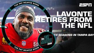 Lavonte David ALMOST left the Bucs: I’m happy I stayed! I got a Super Bowl! 😂 | The Pat McAfee Show