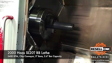 2000 Haas SL-20 CNC Lathe -   Item #04714