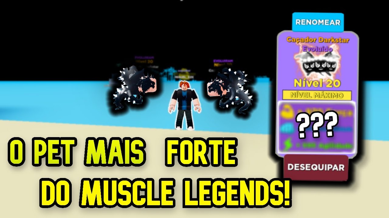 CONSEGUI O MELHOR PET DO MUSCLE LEGENDS (roblox)! YouTube