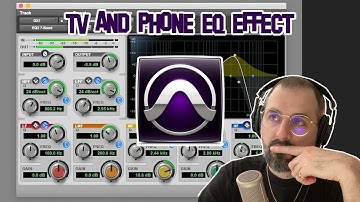 TV And Phone EQ Effect In Pro Tools