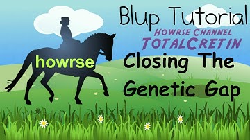 Closing The Genetic Gap - Howrse Blup Tutorial