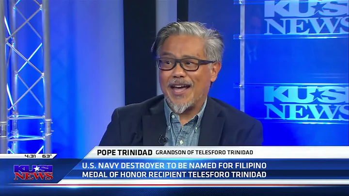 New Navy Destroyer named after Filipino Medal of Honor Recipient, Telesforo Trinidad