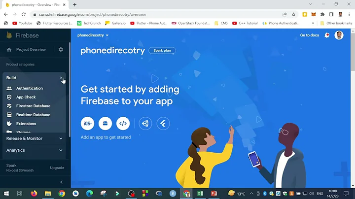 How to setup Firebase Firestore Database?