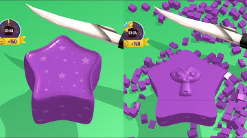 Very satisfying and relaxing ASMR Soap Cutting slicing game Part 2