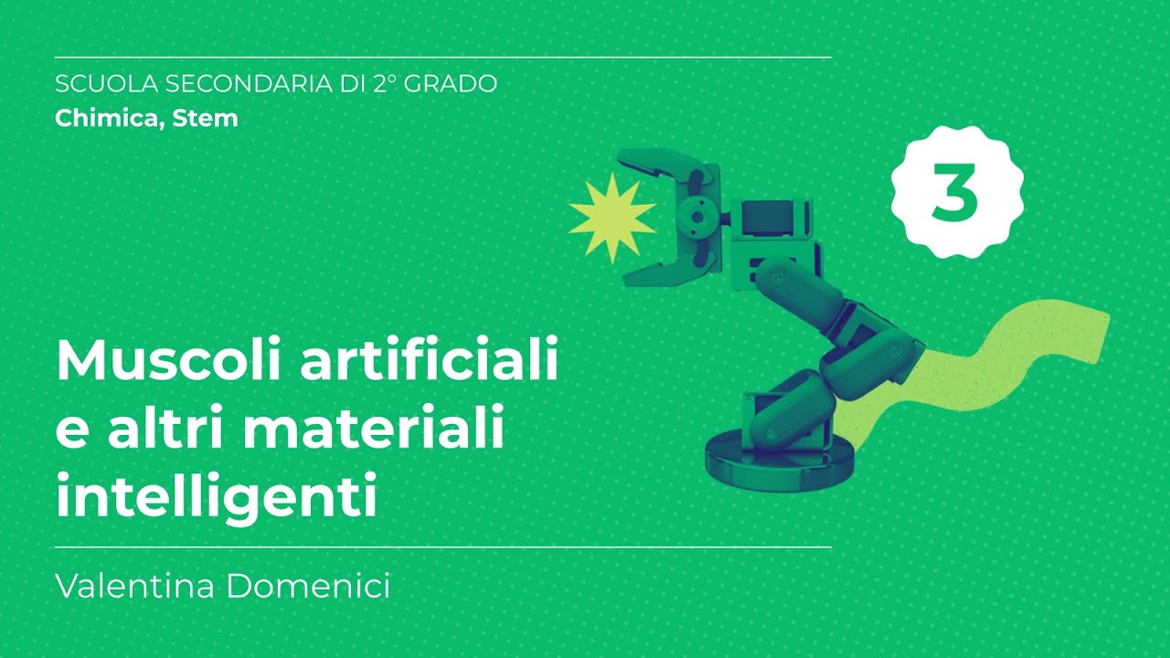 Muscoli artificiali e altri materiali intelligenti | Valentina Domenici