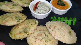 Instant Vegetable Jowar (Sorghum) Idli Recipe | Quick & Healthy Breakfast |