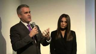 GVs Gemfield CEO Ian Harebottle introduces Mila Kunis
