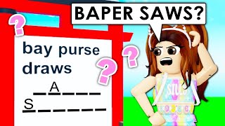 😰 Guess The Gibberish BUT ITS HARD!! 😰 (Roblox)