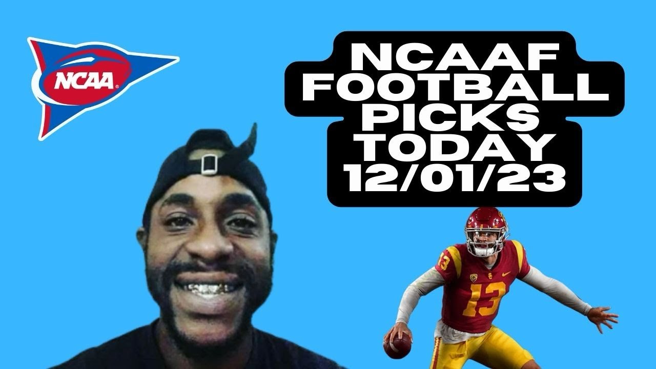 Lamar’s TOP 3 NCAAF College Football Picks Today! 12/01/23 FREE PICKS