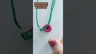 Mirror work|Hand embroidery mirror work design|Shisha work... Resimi