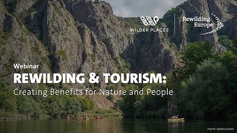 Webinar Rewilding & Tourism: Creating Benefits for Natures and People