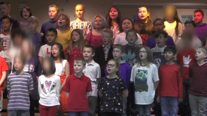 Ridgeview Elementary School 's 4th Grade Veteran's Day Performance 2021