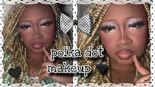 polka dot whimsy gyaru makeup!! || polka dot makeup 🧚