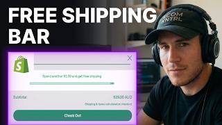 How to Add a Free Shipping Progress Bar in Shopify Store (2026) | Cart Update