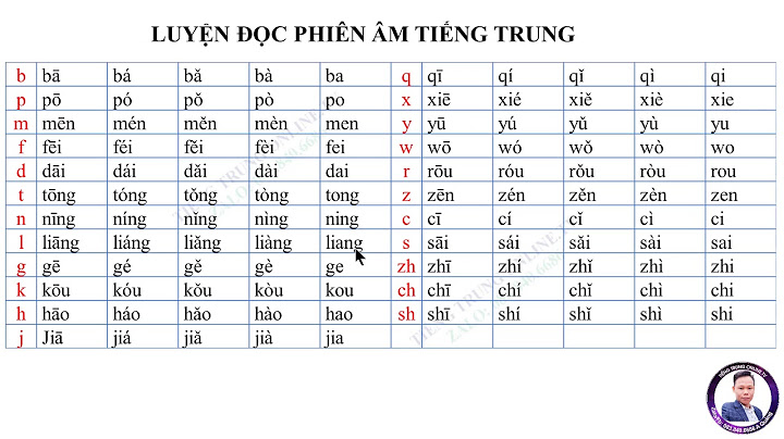 Phiên âm tiếng trung của lam trạm là gì năm 2024