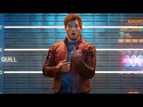 Star-Lord Middle Finger Scene - Guardians Of The Galaxy (2014) Movie Clip HD