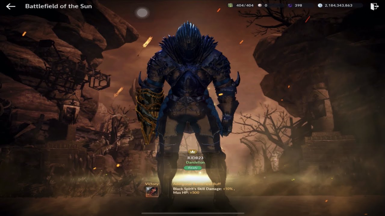 iPad Air 4 Test Black Desert Mobile June 28, 2021