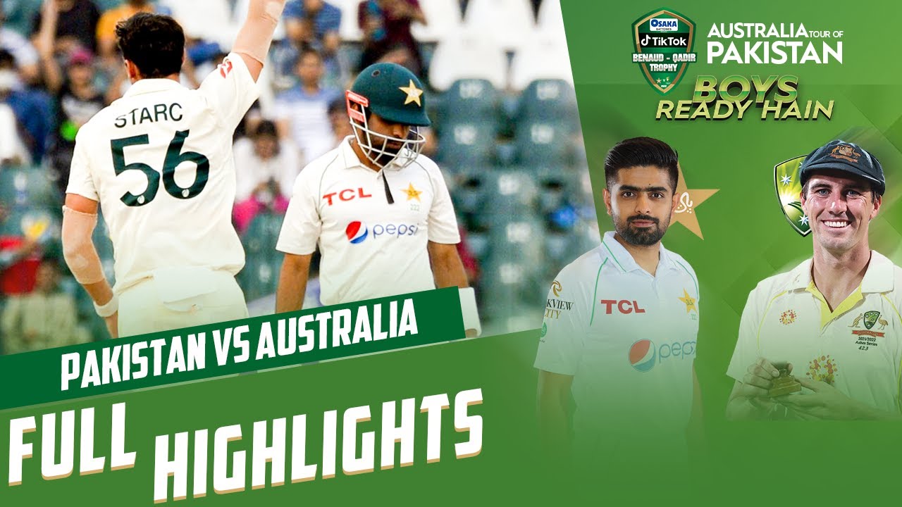 Full Highlights Pakistan vs Australia 3rd Test Day 3 PCB MM1L