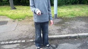 The diabolo project #2 intermediate diabolo tricks : The whip catch.