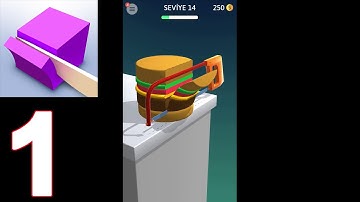 ASMR Slicing - Gameplay Walkthrough Part 1 [iOS/Android]