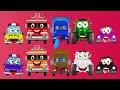 Learning with Colorful Cars | Aprendendo com Carros Coloridos | Desenho educativo para crianças