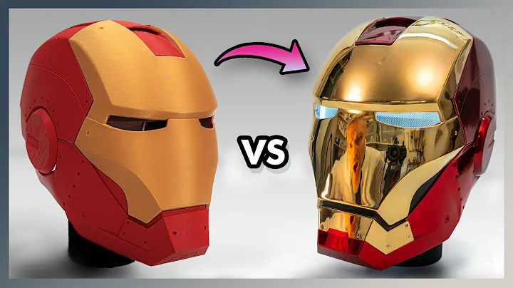 I Electroplated a 3D Printed Iron Man Helmet and it's out of this World!