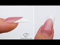 How to do gel extension. French square nails, sculpting square nails with french. Nail extensions