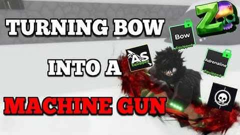 Turning Bow Into A MACHINE GUN (Attack Speed + Update Build!) | Hunty Zombies NEW Skill Tree Update!