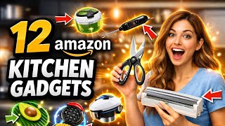12 Amazon Kitchen Gadgets You Need in 2026 🔥 | Smart Tools That Make Cooking Easy