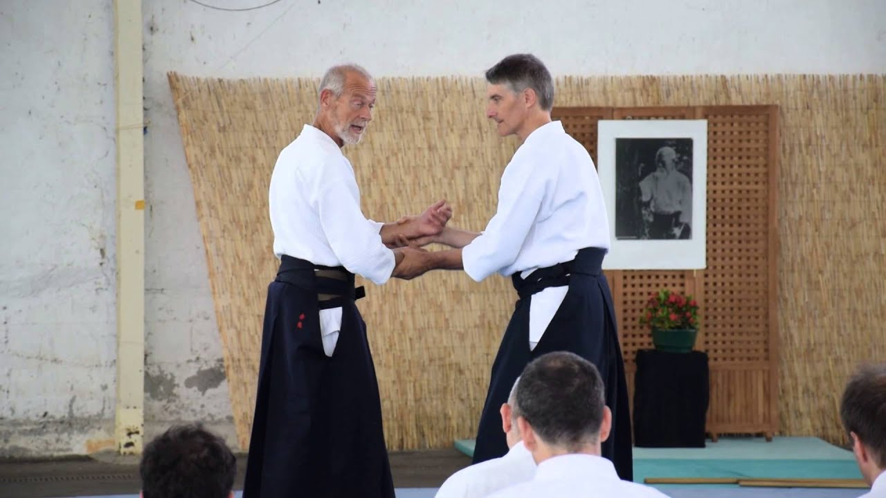 Stage Aikido à La La colle sur Loup 2014 N°4 YouTube
