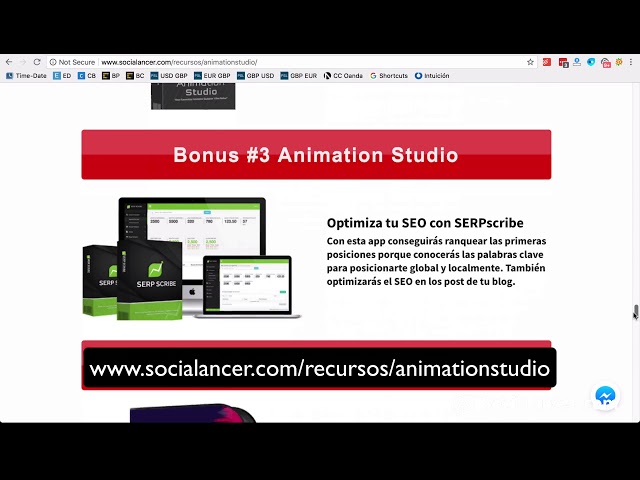 AnimationStudio - Características, OTOs y Bonus