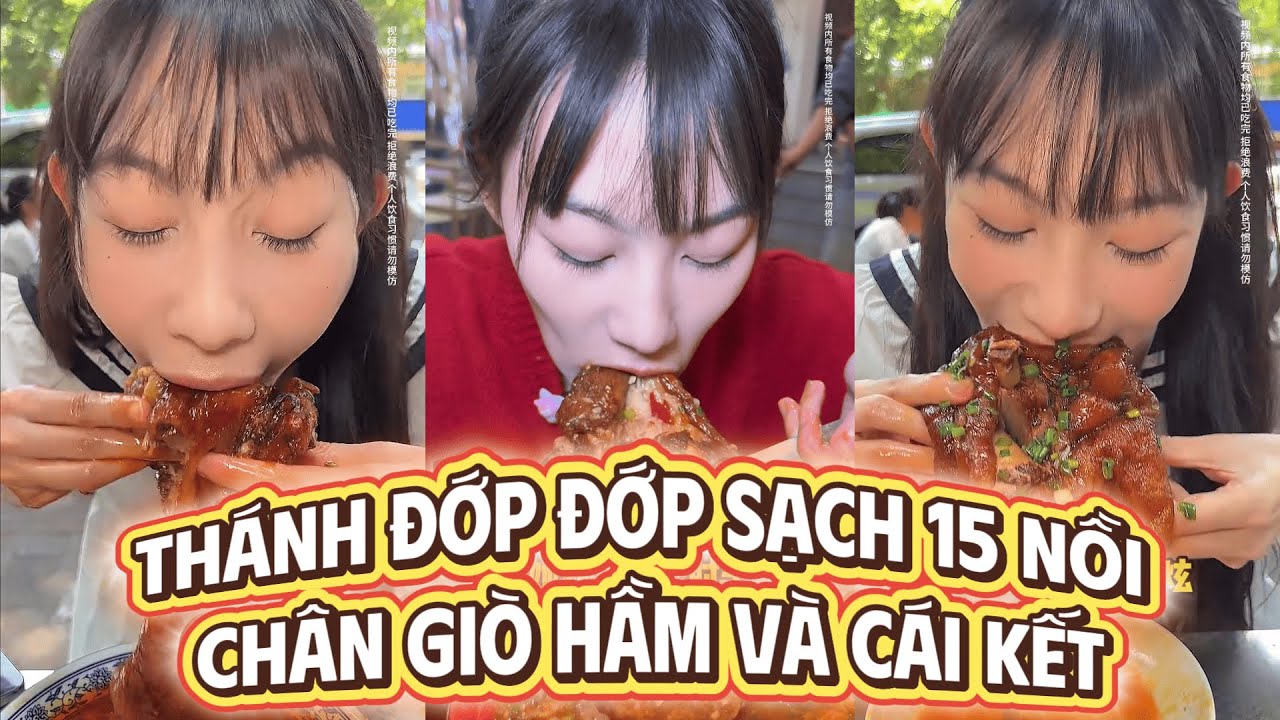 Thánh đớp: đớp sạch 15 nồi chân giò hầm và cái kết không tưởng