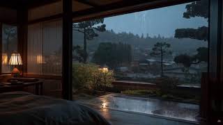 🌙 Cure Insomnia Now: 10 Hours of Gentle Rain Tapping Your Window for Instant Deep Sleep.