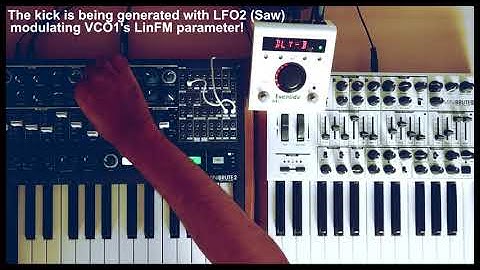 001▶️ 2 Brutes (Feat. Arturia Minibrute 1 + Minibrute 2 + Eventide H9 Only)