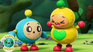 happy world ep 1 yogurt time hug bug peanut butter