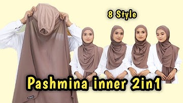 TUTORIAL PASHMINA INNER 2IN1 TERBARU