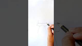 How to draw a girl with beautiful drees || easy step to draw a girl#shorts #drawing #girl